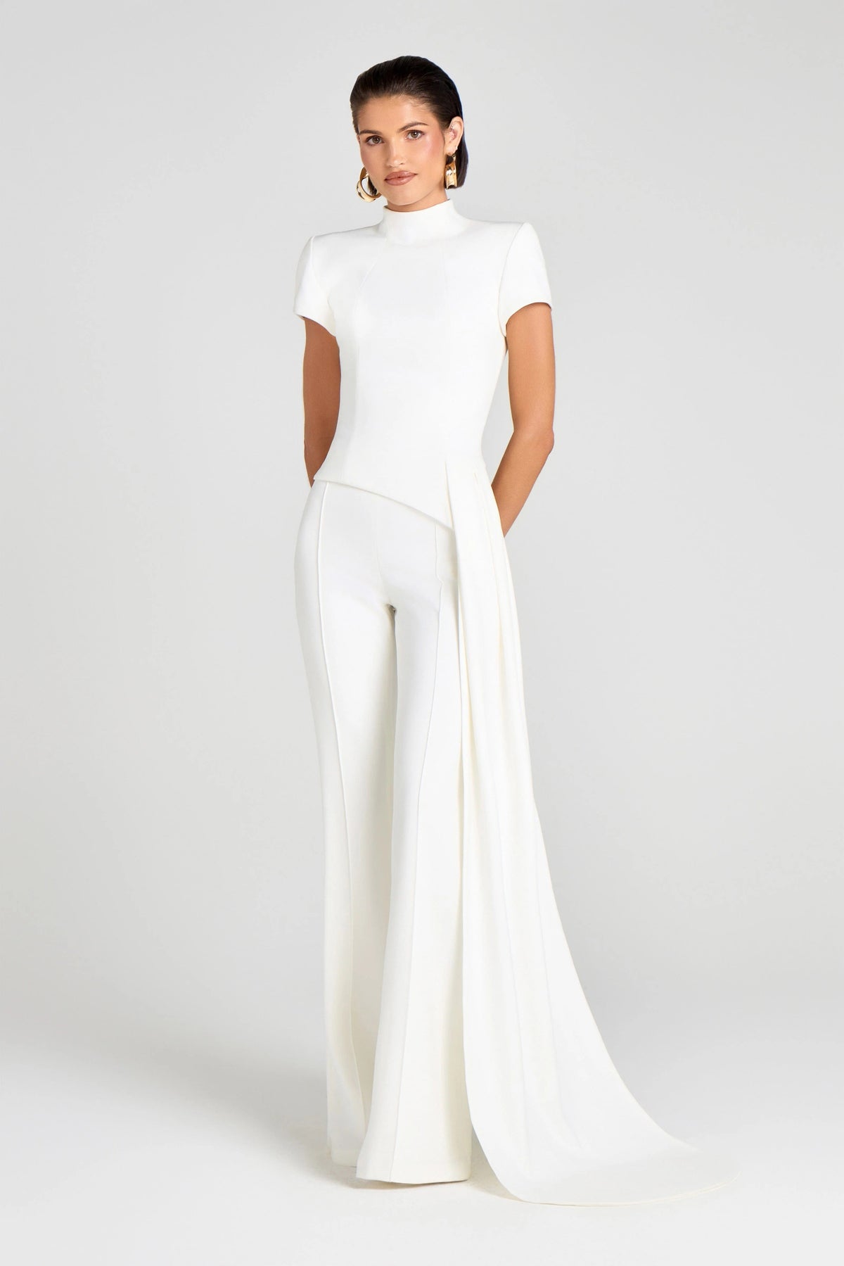 CLORINDA - Completo pantaloni dall'eleganza scolpita