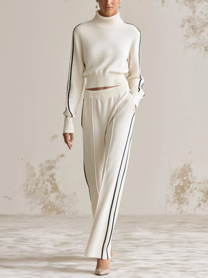 DORIS - Completo due pezzi in maglia minimal chic
