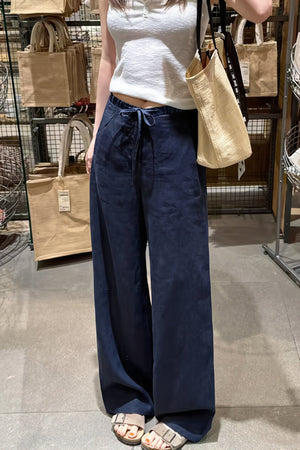 CASCIAGO - Pantaloni a gamba dritta e vita alta