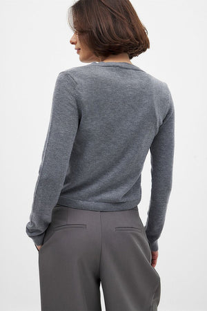 JELSI - Cardigan slim fit in maglia morbida