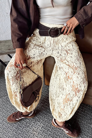 TULIPANO - Elegant Lace Harem Pants