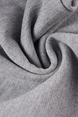 ROSCIANO - Pantaloni dritti grigi con stampa e coulisse