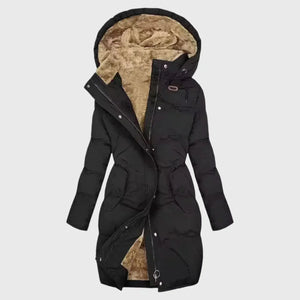 FILACCIANO - Cappotto lungo imbottito con cappuccio