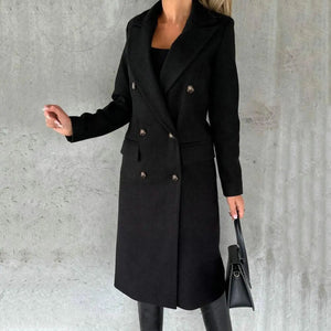 AQUILEGIA - Cappotto lungo reversibile per l'inverno