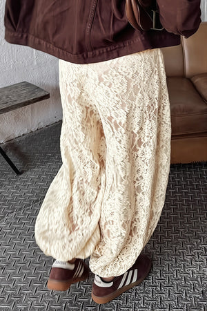 TULIPANO - Elegant Lace Harem Pants