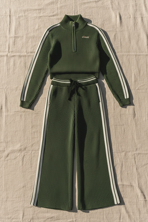 SHEILA - Maglione elegante verde dal design raffinato