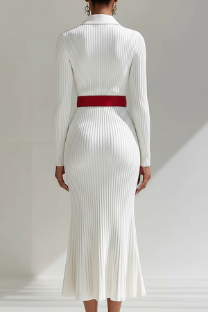 ROSAMARIA - Abito Elegante dalla Raffinata Lavorazione