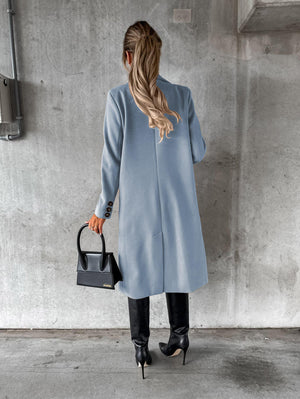 AQUILEGIA - Cappotto lungo reversibile per l'inverno