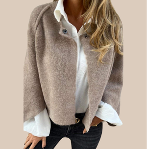 NOTARESCO - Cappotto elegante in maglia