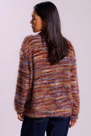 CERISANO - Cardigan in maglia morbida con scollo a V