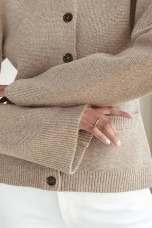 TERZIGNO - Cardigan morbido con bottoni