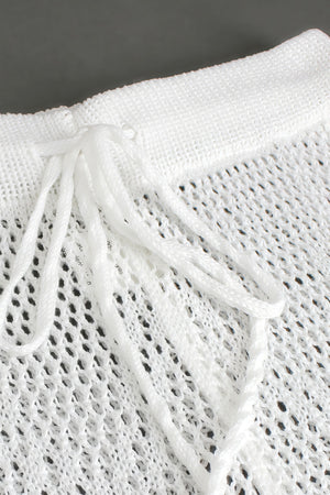 SPECCHIA - Chic Ribbed Knit Wrap Waist Pants
