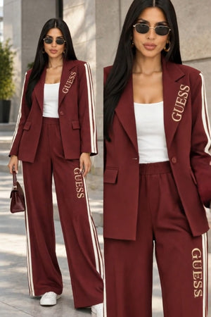 Guess TEST 10LOGOS Coordinato • Righe bianche laterali — Claudina — SHOT 1