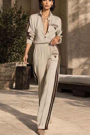 Guess TEST 10LOGOS Coordinato • Jersey morbido • Bande laterali nere — Anna — SHOT 2